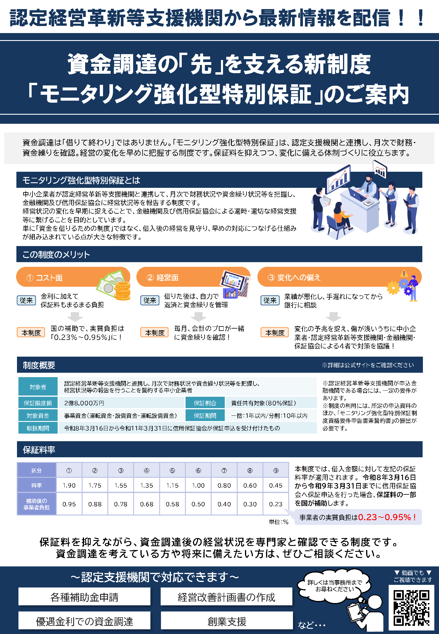 資金調達の「先」を支える新制度「モニタリング強化型特別保証」(NewsLetter2026年6月号)